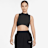 Nike Sportswear Chill Knit Rib Crop Tanktop negro