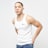 Karl Kani Chest Signature Essential Waffle Tanktop bianco