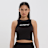 Low Lights Studios Basic Crop Top schwarz