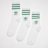 adidas Originals 3 PACK - adicolor Crew Socken weiß