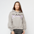 Karl Kani Woven Signature Glitter Oversized Hoodie gris