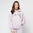 Karl Kani Woven Signature Glitter Oversized Hoodie pourpre