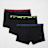 Nike   3 PACK - Everyday Cotton Stretch Trunk schwarz