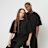 SNIPES Small Logo Essential Oversized Tee noir