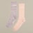 SNIPES 2 PACK - Basic Logo Confetti Crew Socks multicolor
