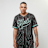 Karl Kani Star Logo Pinstripe Baseball Shirt negro