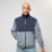 Urban Classics Colour Block Polar Fleece Jacket blauw