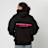 Pegador Colne Logo Oversized Sweat Jacket noir