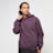 Urban Classics Fluffy Hoody pourpre