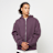 Urban Classics Fluffy Zip Hoody pourpre