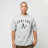 New Era MLB Oakland Athletics Rib Infill Oversized Tee grigio