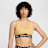 Nike   Pro Indy Plunge Bra Sportswear jaune