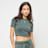 Nike   Sportswear Essential Slim Cropped T-Shirt grün