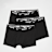 Nike   3 PACK - Everyday Cotton Boxer Brief noir
