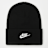 Nike   U NK PEAK BEANIE TC FUT F24 L black/white noir
