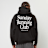 Another Cotton Lab Fox Oversized Sweat Jacket negro