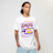 Mitchell & Ness NBA Destination Leisure Shortsleeve Graphic Tee LA Lakers branco