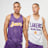Mitchell & Ness NBA Reversible Mesh Tank Vintage Logo La Lakers violeta