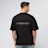 Pegador Colne Logo Oversized Tee schwarz