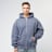 Pegador Colne Logo Oversized Sweat Jacket bleu