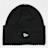 New Era Wide Cuff Beanie schwarz