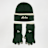 New Era Script Beanie Set (2 Piece) vert