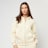 Urban Classics Fluffy Zip Hoody beż