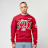 Mitchell & Ness NBA Chicago Bulls There & Back Fleece Crew rosso