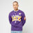 Mitchell & Ness NBA Los Angeles Lakers There & Back Fleece Crew viola