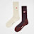 New Balance 2 PACK - Low Gauge Crew Socks beige