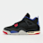 Jordan Air Jordan 4 Retro black/fire red/deep royal blue schwarz