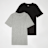Nike Boy Crew Undershirt (2 Pack) grijs