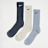Nike   3 PACK - Nike Everyday Plus Cushioned multicolore