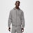 Jordan Brooklyn Fleece Full-Zip Hoodie cinzento