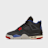 Jordan Air Jordan 4 Retro (GS) black/fire red/deep royal blue crna