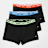Nike   3 PACK - Everyday Cotton Stretch schwarz