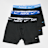 Nike 3 PACK - Essential Micro schwarz