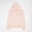 New Balance French Terry Small Logo Hoodie lichtroze