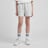 New Balance French Terry Small Logo Shorts grau