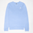New Balance French Terry Small Logo Crew blau