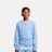 New Balance French Terry Small Logo Crew niebieski