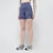 New Balance Script High Rise Short blauw