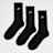 New Balance 3 PACK - Essentials Cushioned Crew Socks schwarz