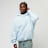 Karl Kani Signature Logo Pinstripe Oversized Hoodie bleu