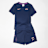 Nike Dri-Fit Tee and Shorts Set blau