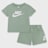 Nike   Club Tee & Shorts Set zielony
