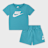 Nike Club Tee & Short Set blu