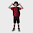 Jordan JDB Jumbo Jumpman Short Set nero