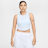 Nike Sportswear Essential Rib Crop Tank Top blau