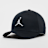 Jordan Rise Cap Structured Curved Bill schwarz